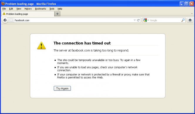رفع خطای The connection has timed out